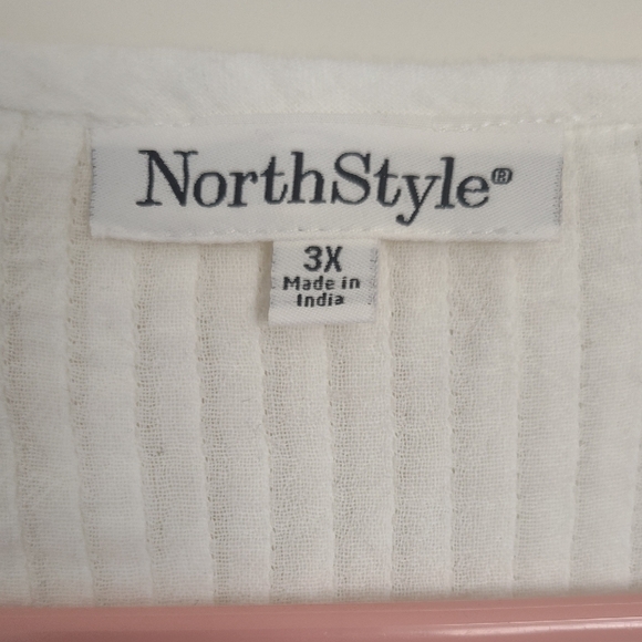 NorthStyle Cream Cardigan with Crochet Trim - Picture 2 of 3